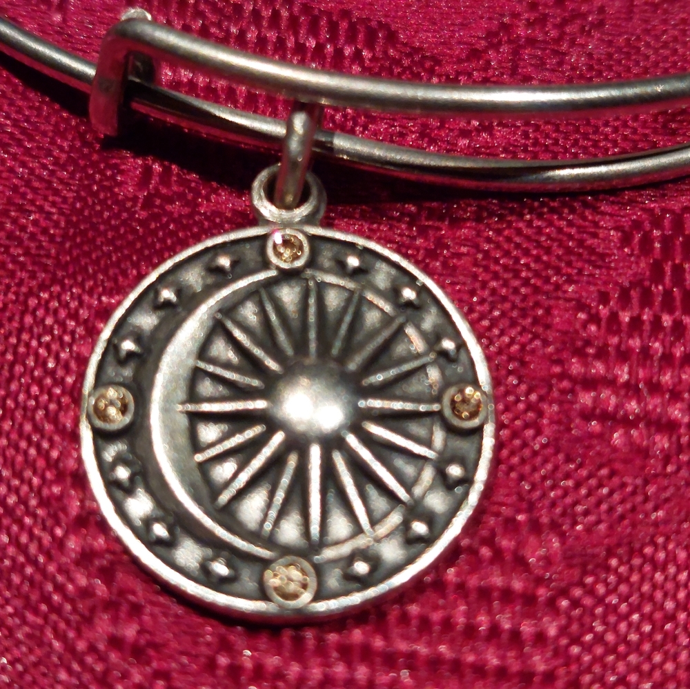 Alex and Ani Silver Cosmic Balance Bracelet - Picture 2 of 3